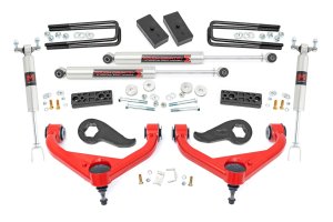 Chevrolet Silverado 2500 HD Suspension Lift Kit - Front + Rear - Rough Country - 3 Inch Lift, UCAs, M1, N3 Nitrogen-charged shocks - '20-'24 Chevrolet Silverado 2500 HD Suspension Lift Kit - Front + Rear - Rough Country - 3 Inch Lift, UCAs, M1, N3 Nitrogen-charged shocks - '20-'24